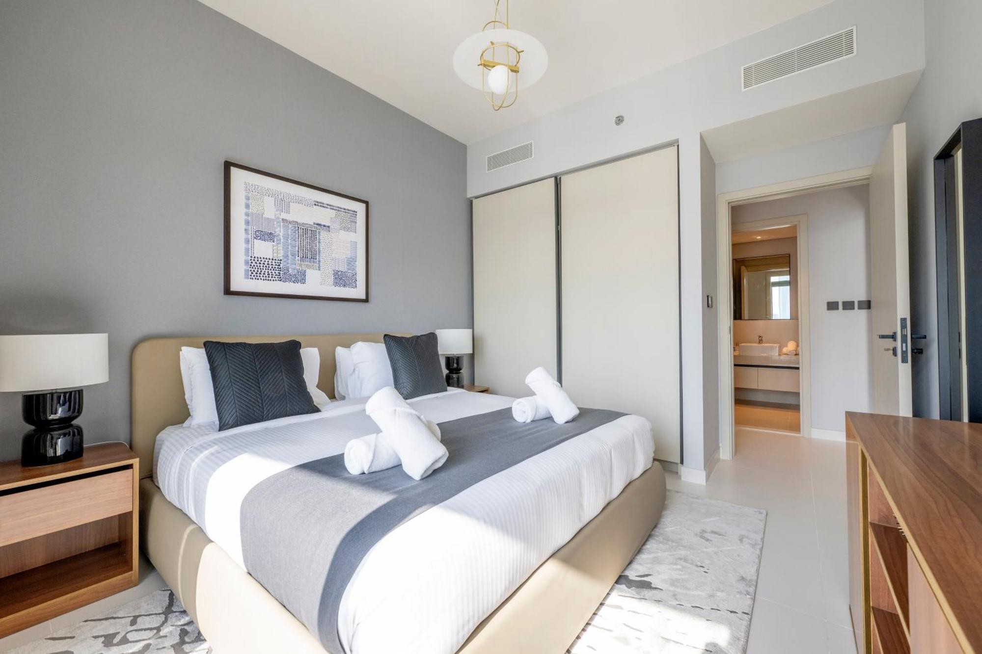Ultra Luxury Emaar Beachfront - Private Beach And Pool Dubai Exterior foto